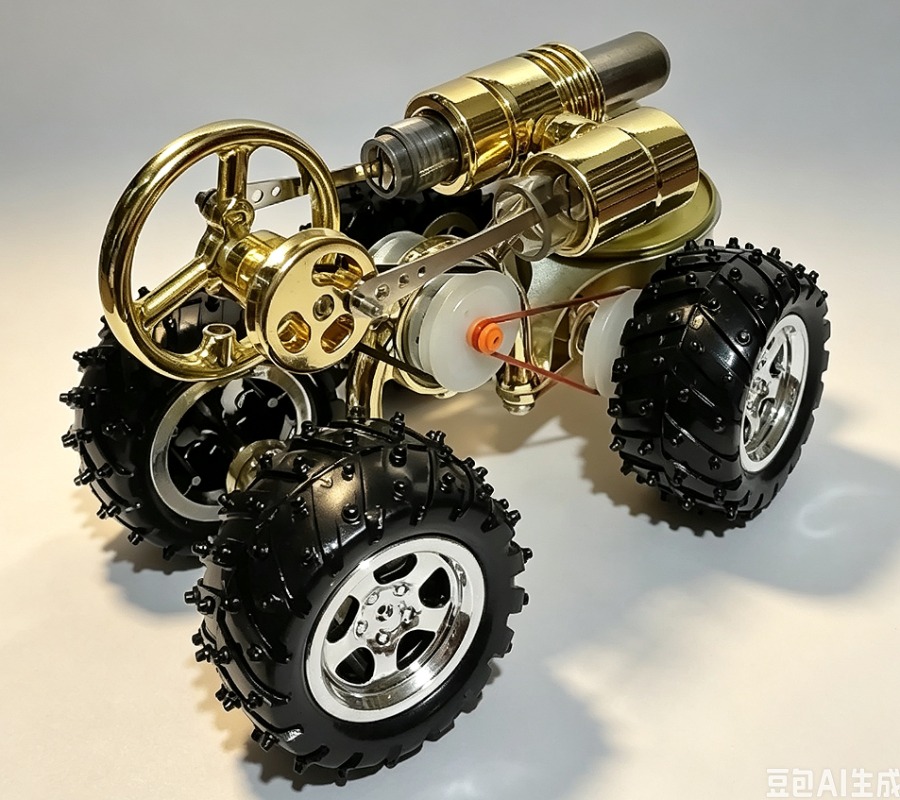 Science Toy - โมเดลเครื่องยนต์สันดาปภายนอกขนาดเล็ก ของเล่นวิทยาศาสตร์พลังไอน้ำ ของขวัญสำหรับการสอนการทดลองทางฟิสิกส์