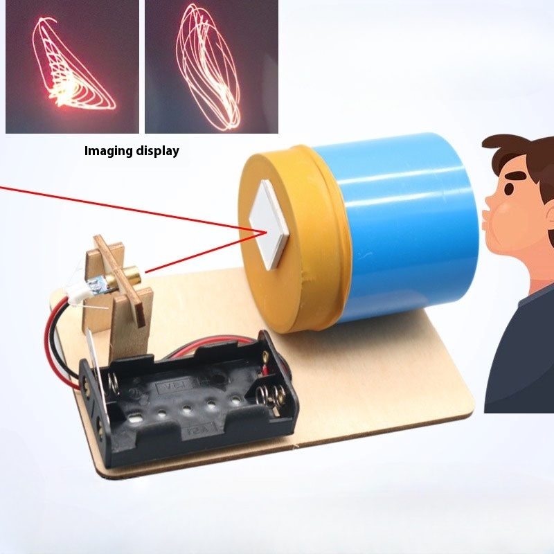 Science And Invention - DIY อุปกรณ์ถ่ายภาพอะคูสติกสนุกการทดลองวิทยาศาสตร์เทคโนโลยีการผลิตขนาดเล็กมือประกอบรุ่นการสอนการทดลอง Props