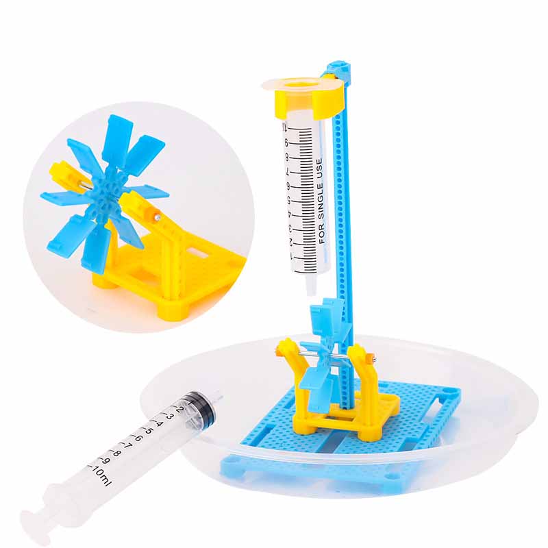 Science Toy - ระหัดวิดน้ำรถยนต์วิทยาศาสตร์และเทคโนโลยีแบบทำมือชุดทดลองทางวิทยาศาสตร์ผลิตขนาดเล็กสำหรับเด็กการสอนโรคเอดส์ชุดวัสดุของเล่น