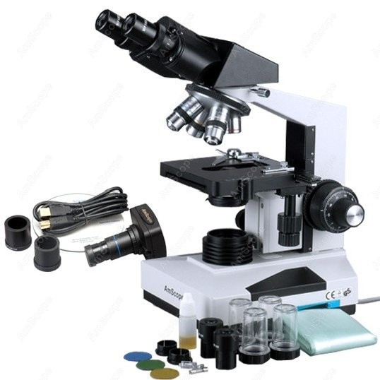 กล้องจุลทรรศน์ชีวภาพแบบสองตา A - Microscope Compound 40X บทวิจารณ์และราคา