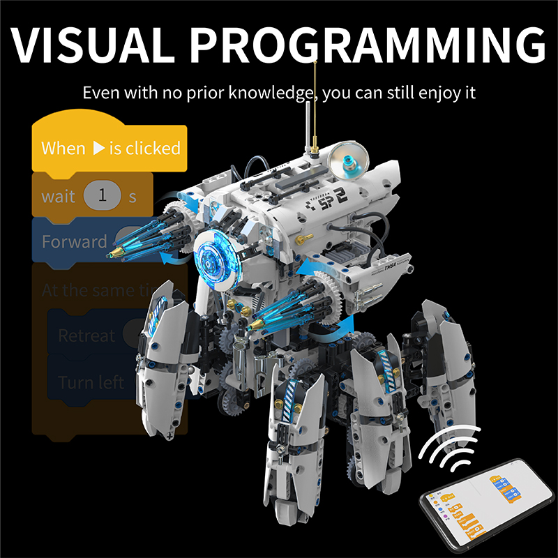 หุ่นยนต์เฮกซาพอดสำหรับการเขียน - Science Robotics บทวิจารณ์และราคา