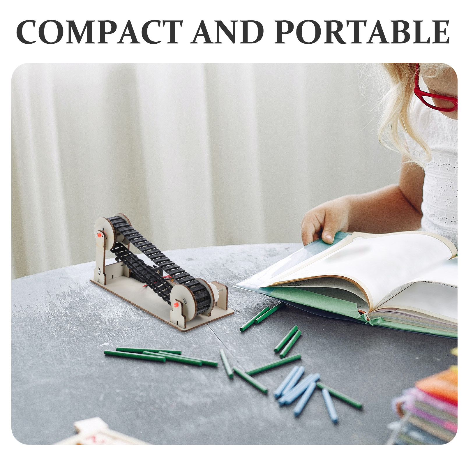 ชุดสายพานลำเลียงไฟฟ้า 1 ชุด อุ - Science Project Diy บทวิจารณ์และราคา