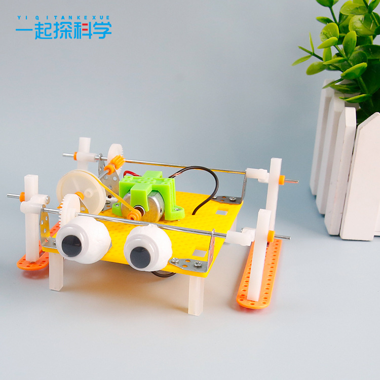 ชุดวัสดุสำหรับประกอบของเล่นหุ่ - Science Robotics บทวิจารณ์และราคา