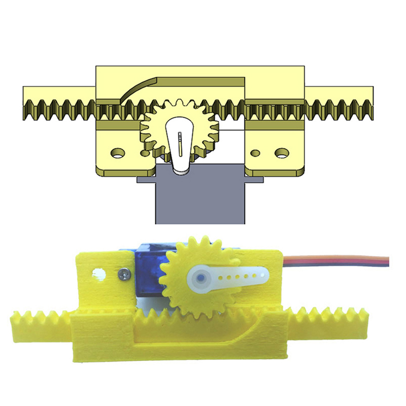 Linear Servo แขนหุ่นยนต์หุ่นยน - Science Project Robot บทวิจารณ์และราคา