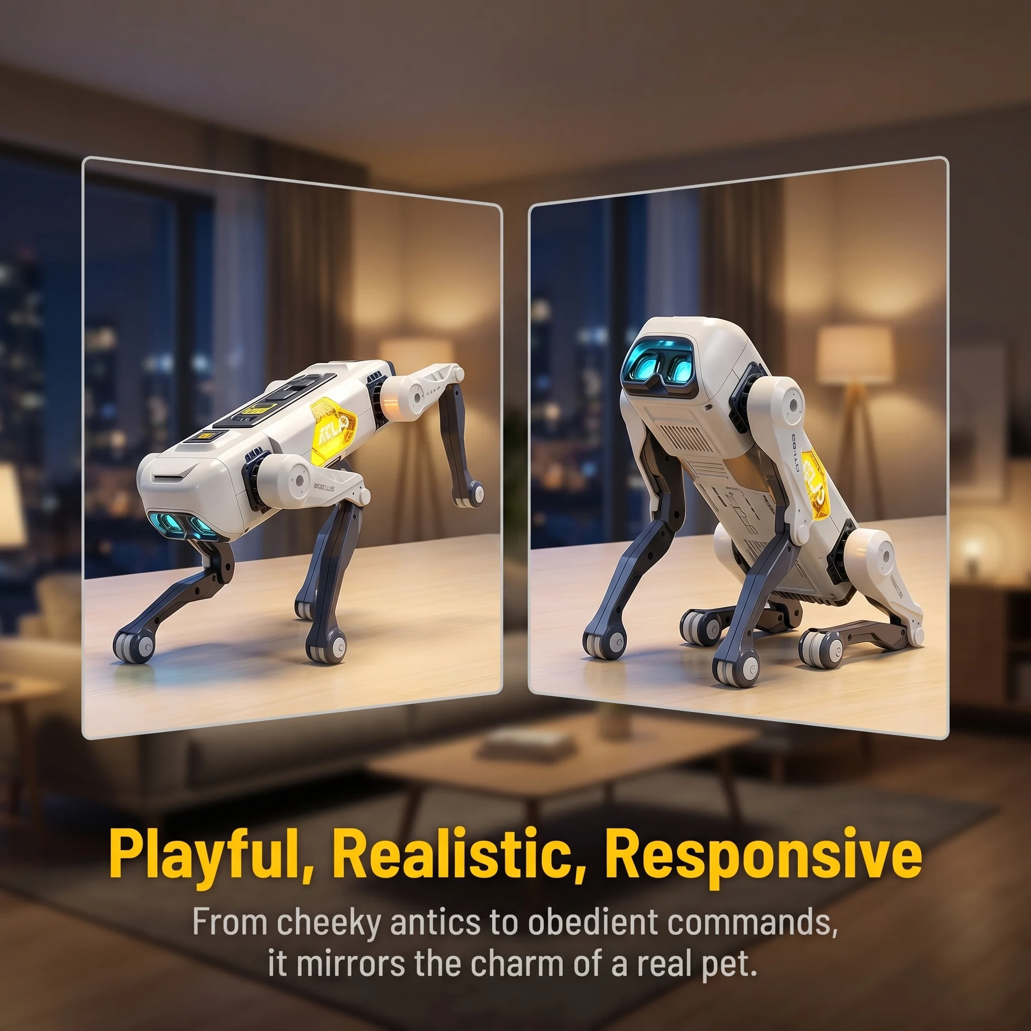 หุ่นยนต์สุนัขอัจฉริยะ AI ควบคุ - Science Robotics บทวิจารณ์และราคา