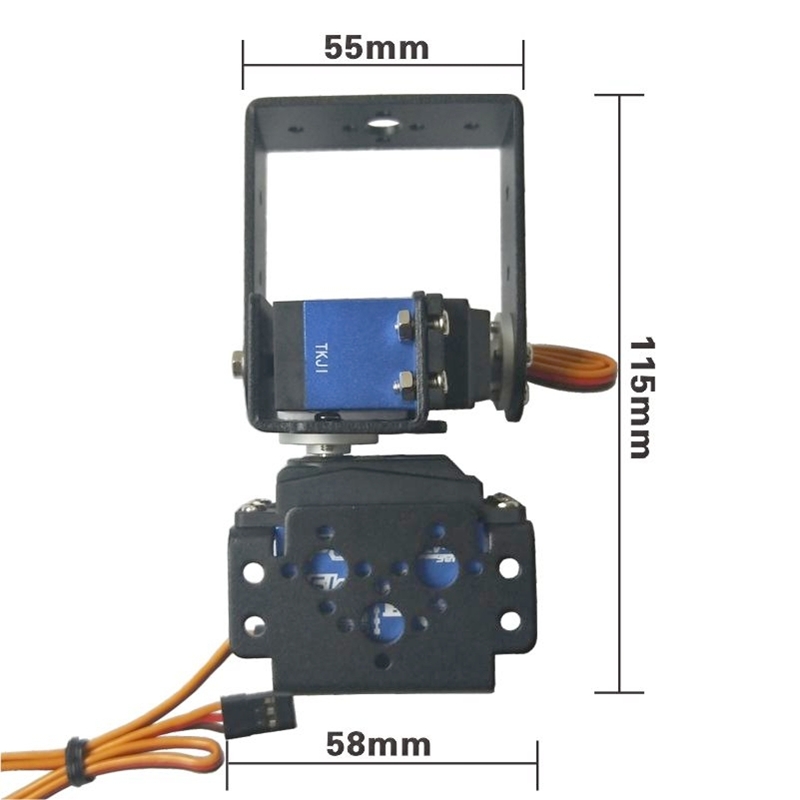 2 DOF หุ่นยนต์ Pan และ Tilt เซ - Science Robotics บทวิจารณ์และราคา