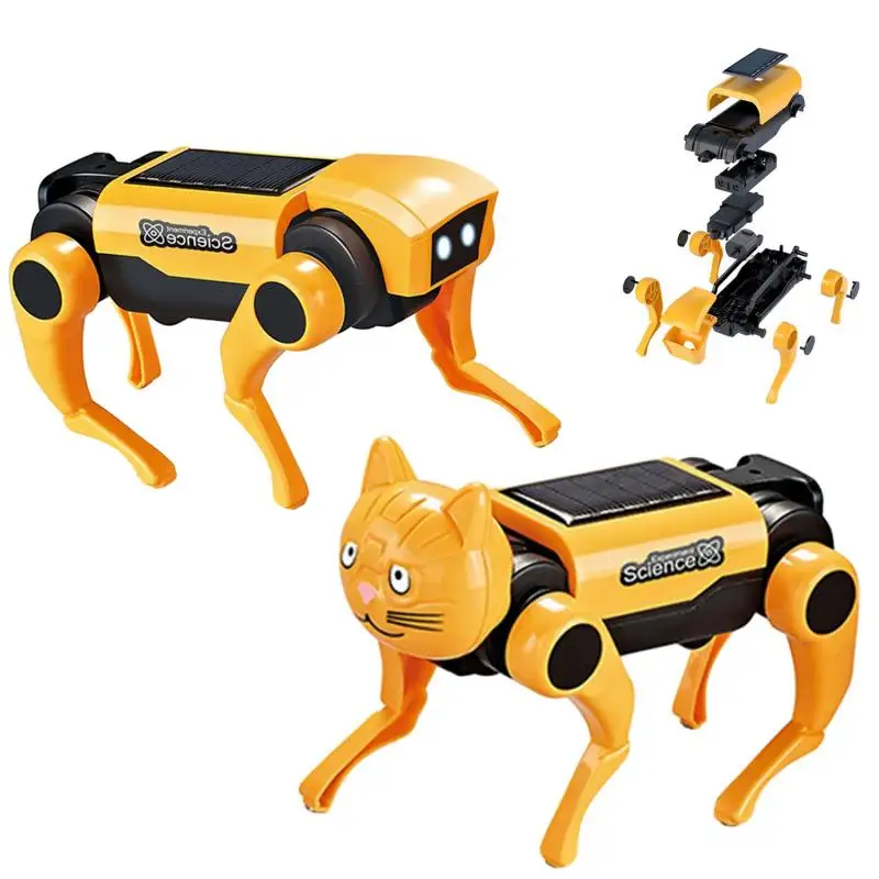 หุ่นยนต์สุนัขพลังงานแสงอาทิตย์ - Science Project Robot บทวิจารณ์และราคา