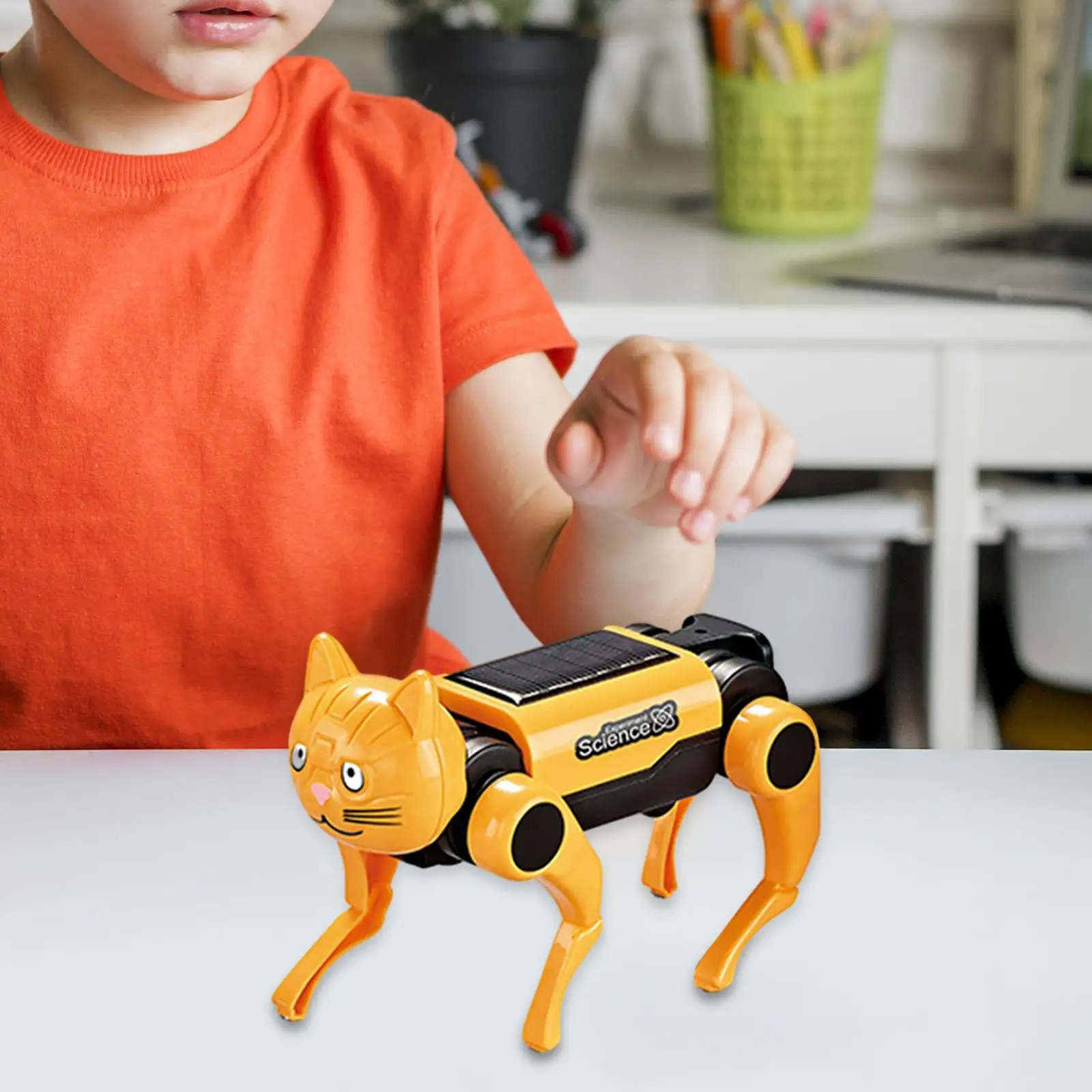 หุ่นยนต์สุนัขพลังงานแสงอาทิตย์ - Science Project Robot บทวิจารณ์และราคา